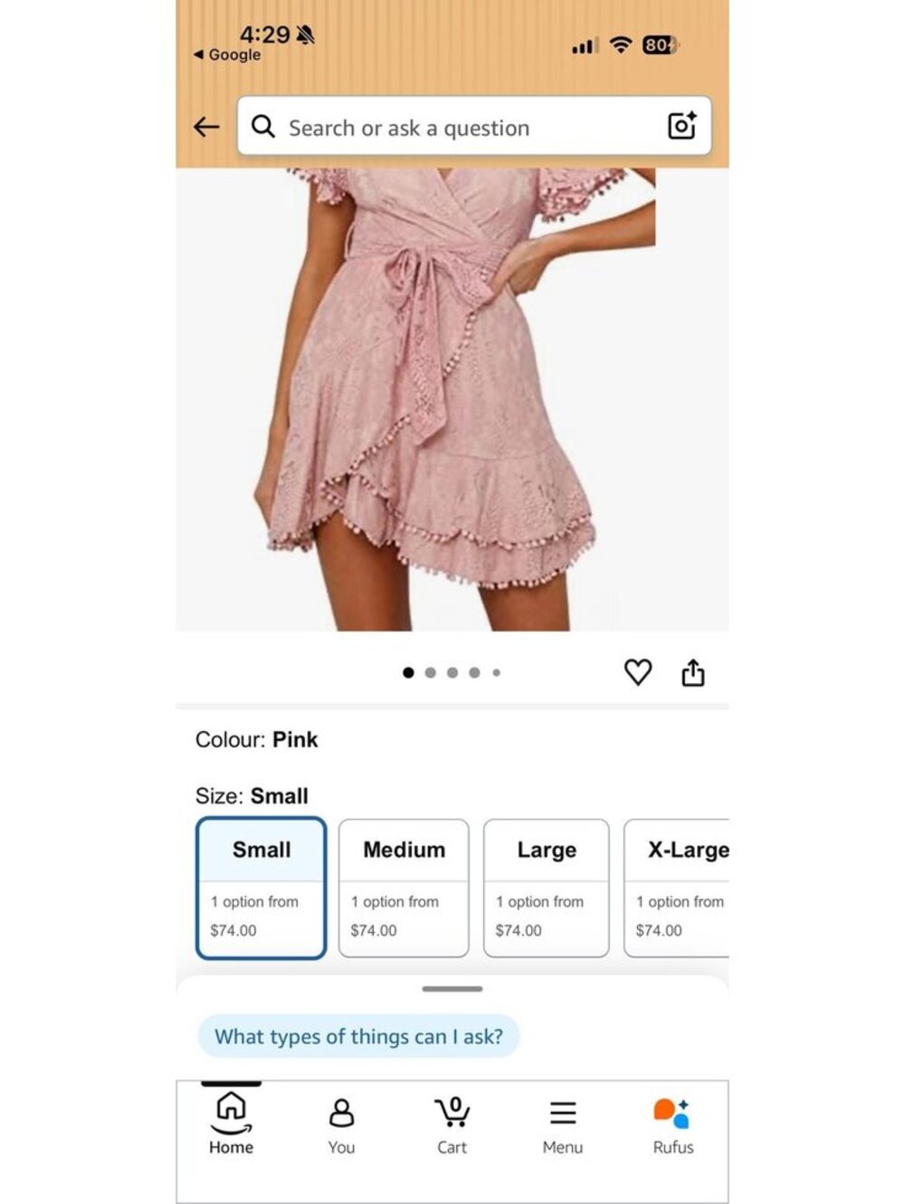 Pink Dress - Picture 4 of 5